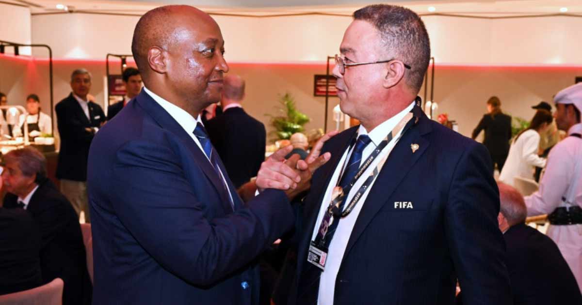 CAN 2025 : Motsepe poursuit sa tournée, après Dakra il se rend à Rabat