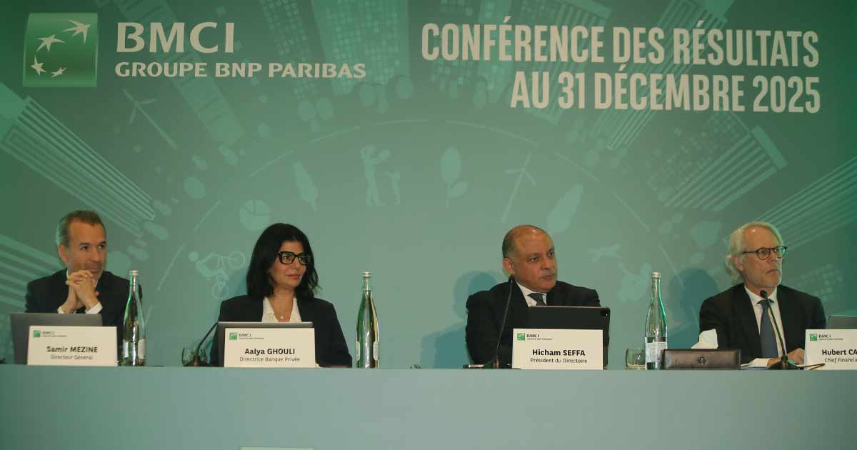BMCI : un résultat net consolidé en hausse de 28,9% à 420 millions de dirhams en 2025
