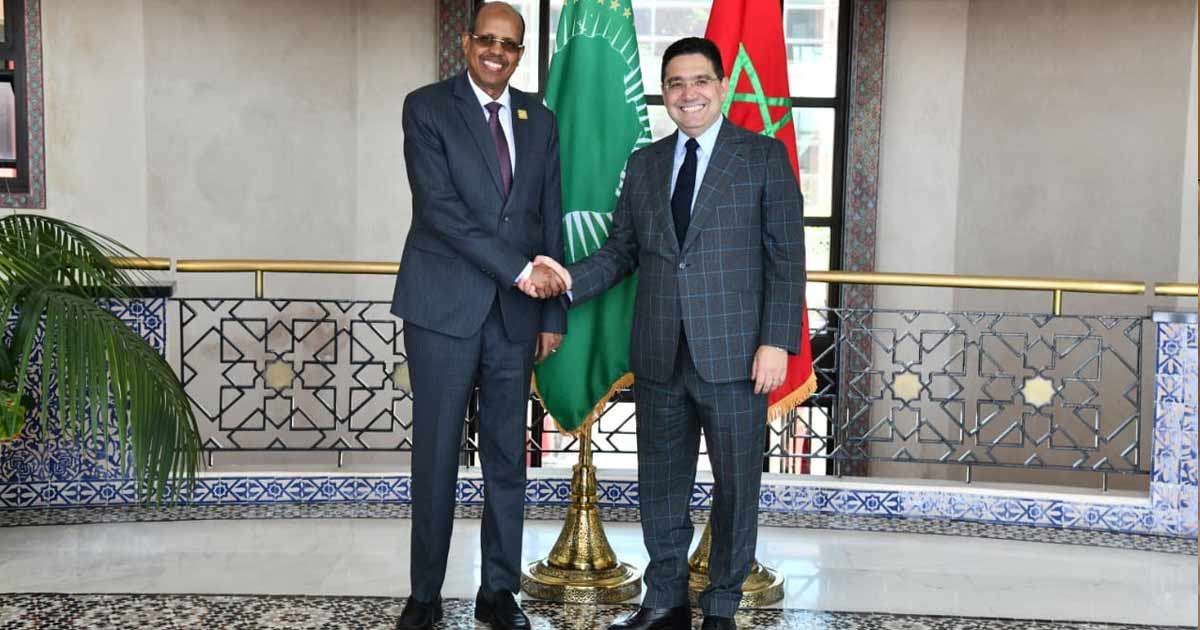 Diplomatie : Bourita reçoit le président de la Commission de l’Union africaine à Rabat