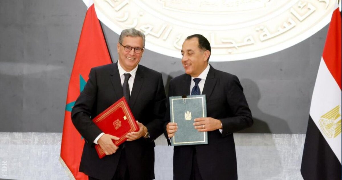 Maroc, Egypte, Maroc-Egypte, Le Caire, Aziz Akhannouch, Akhannouch
