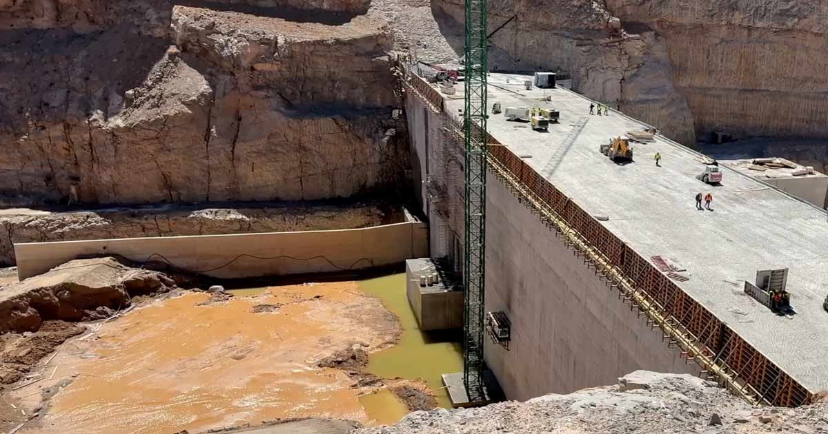Sud-Est : le barrage Kheng Grou avance à grand rythme pour sécuriser les ressources en eau
