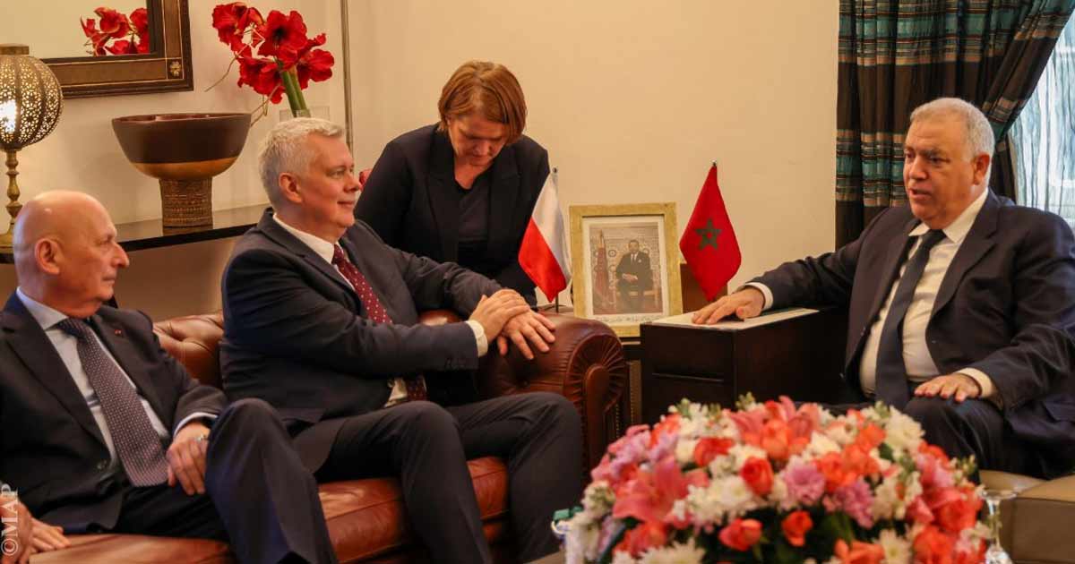 Laftit reçoit le ministre délégué auprès du Premier ministre, chargé de la coordination des Services spéciaux de Pologne