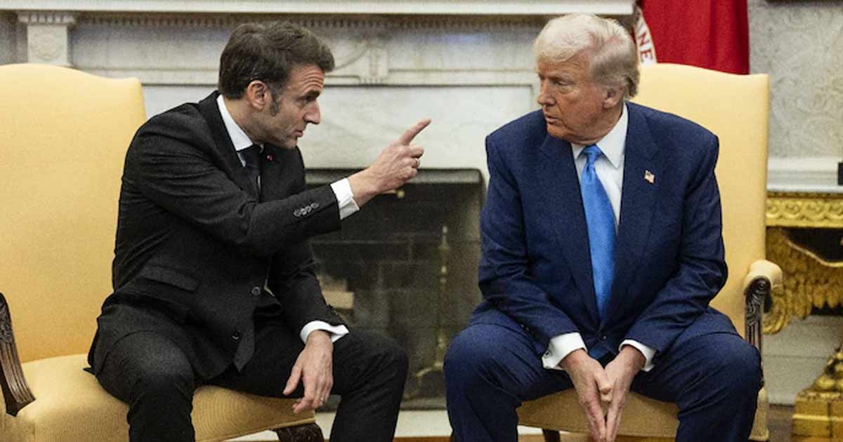 "Inélégant", "irréaliste", "ça parle trop": Macron répond aux critiques de Trump