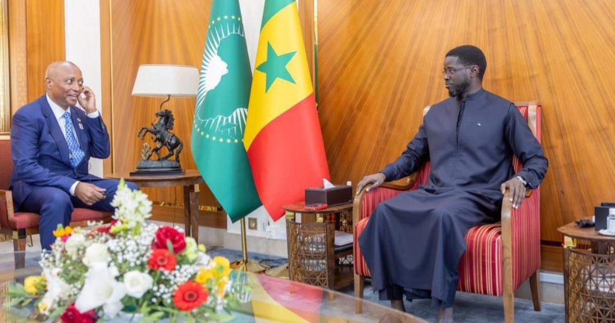 Mostepe rencontre le président sénégalais à Dakar