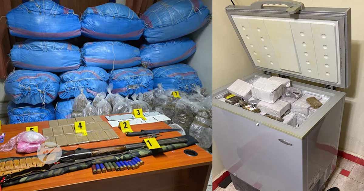 Kif, chira, cocaïne et comprimés saisis lors d’opérations coordonnées dans plusieurs villes