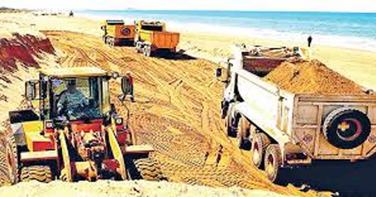 Lutte contre le trafic de sable : deux chauffeurs interpellés près de Tanger