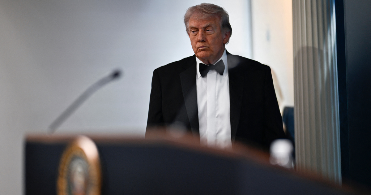 Trump dîner de gala avec la presse