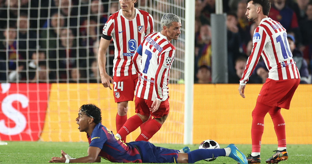 l'Atlético bat le FC Barcelon en quart de finale aller de la Ligue des champions