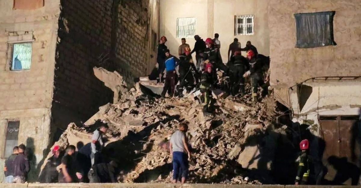 Effondrement mortel à Aïn Nokbi à Fès