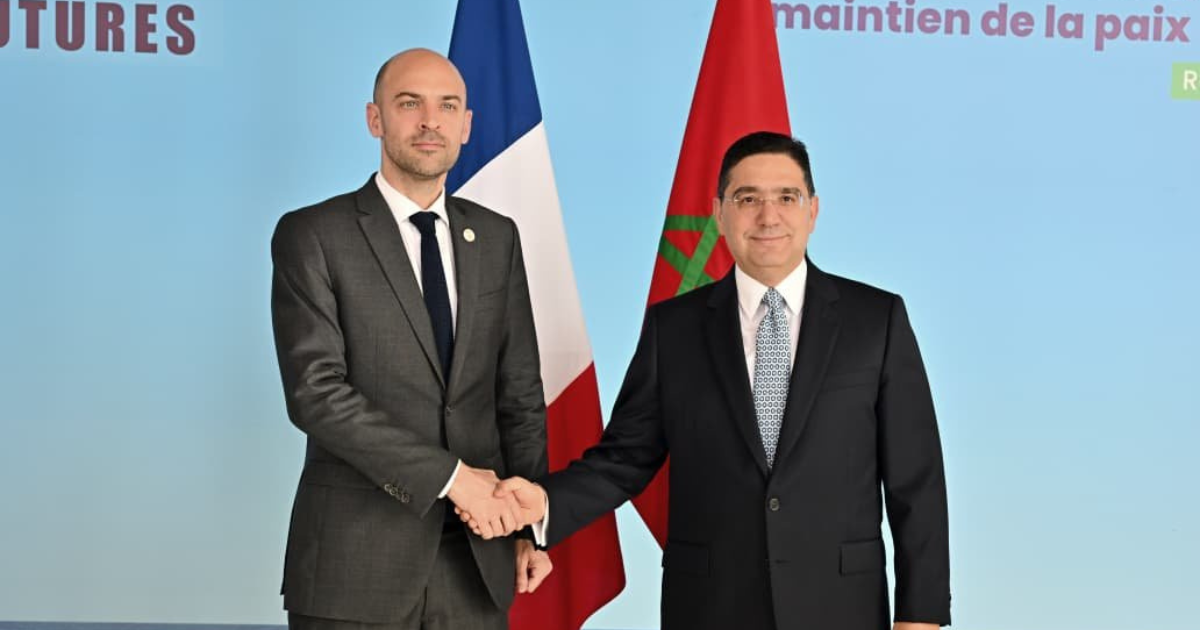 Jean-Noël Barrot et Nasser Bourita