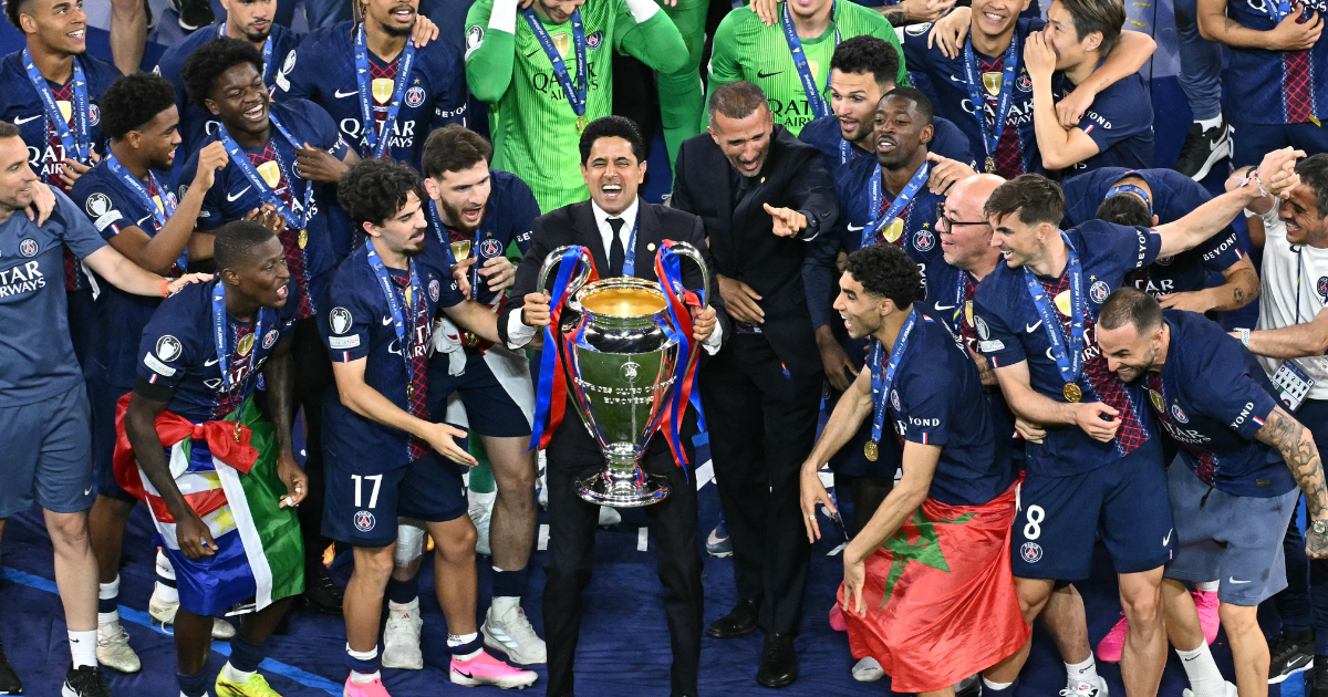 Le PSG remporte sa deuxième Ligue des champions
