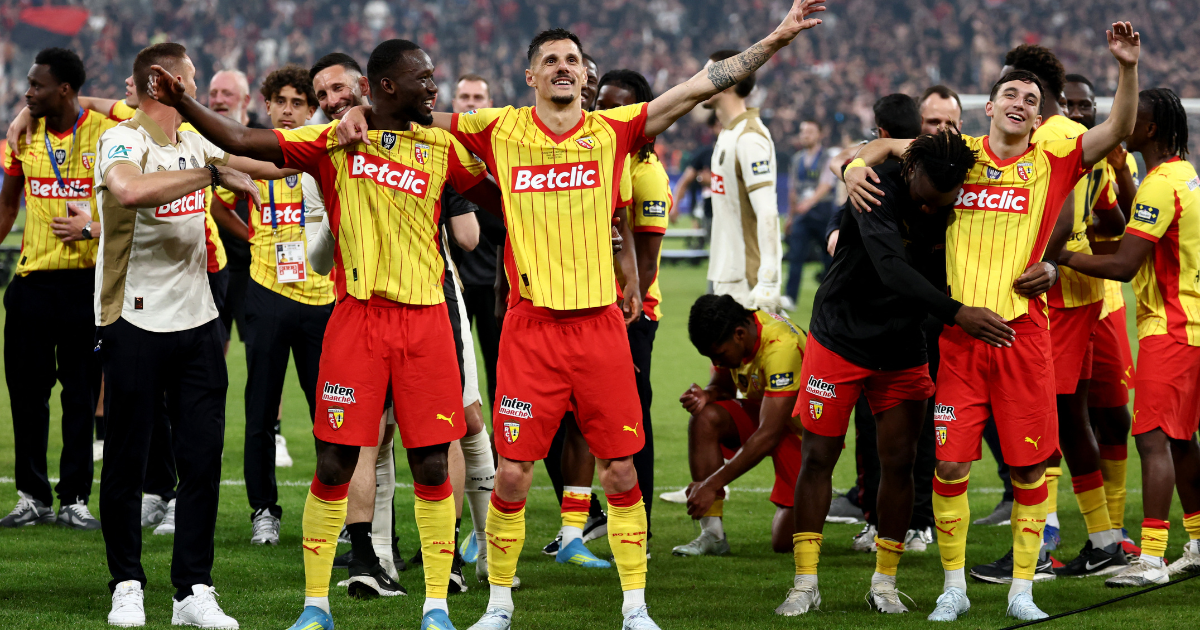 Le RC Lens remporte la Coupe de France