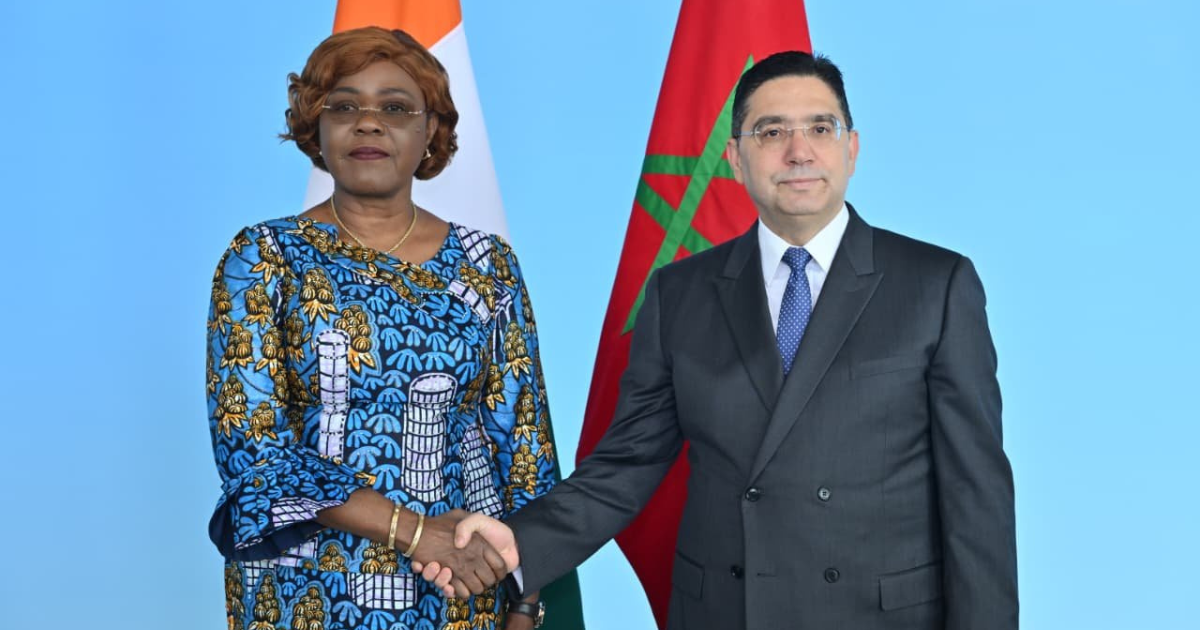 NAsser Bourita et Nialé Kaba