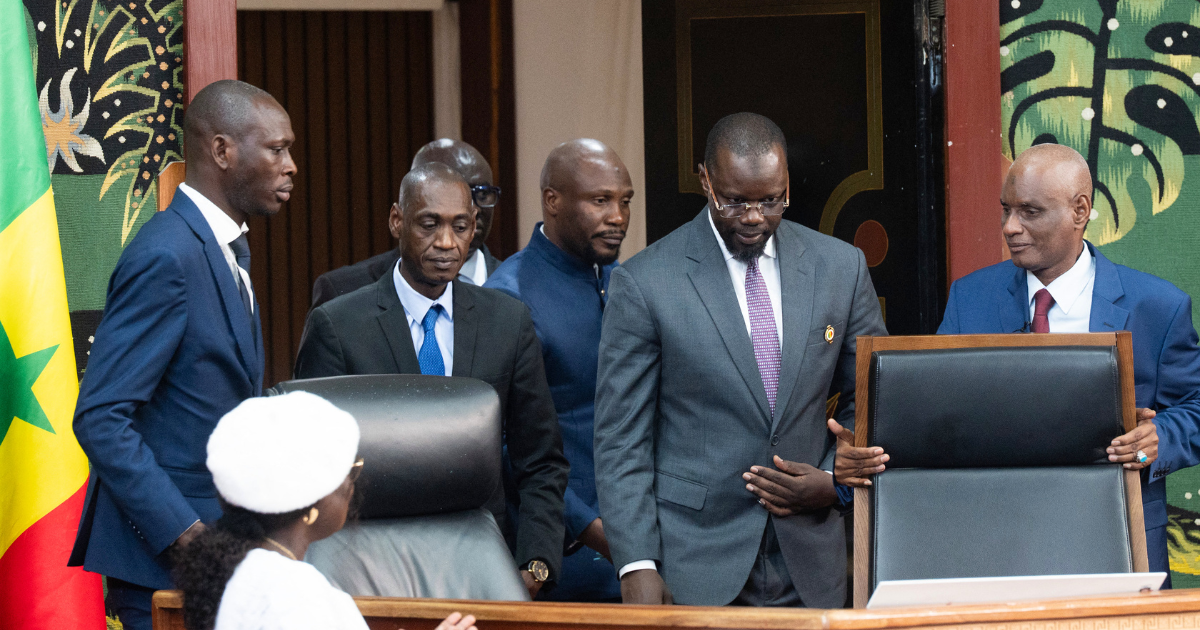 Ousmane Sonko élu président de l'Assemblée nationale du Sénégal
