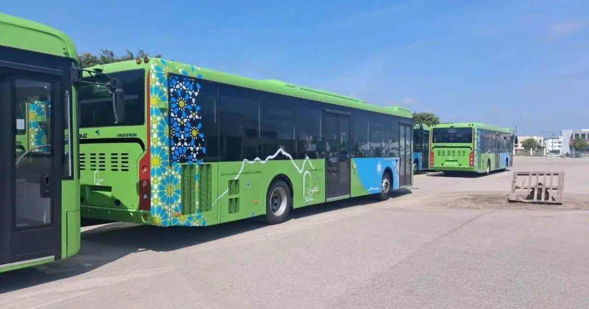 nouveaux bus de Tétouan
