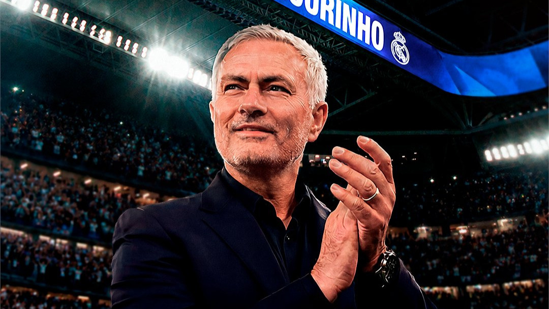 José Mourinho signe au Real Madrid.