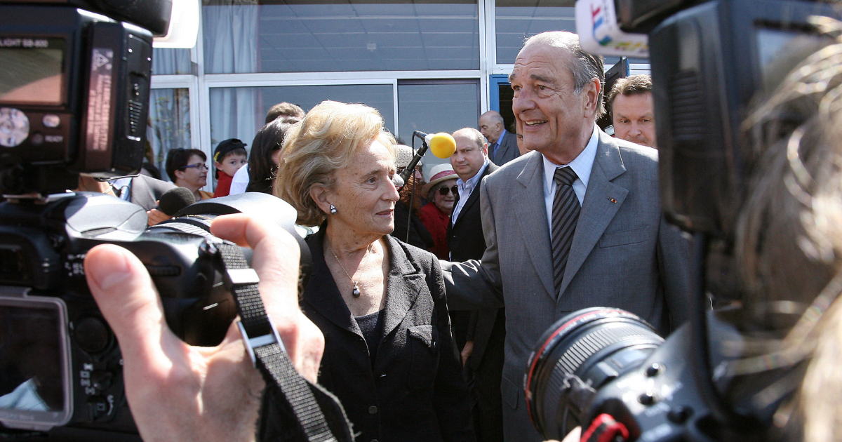Bernardette et Jacques et Chirac