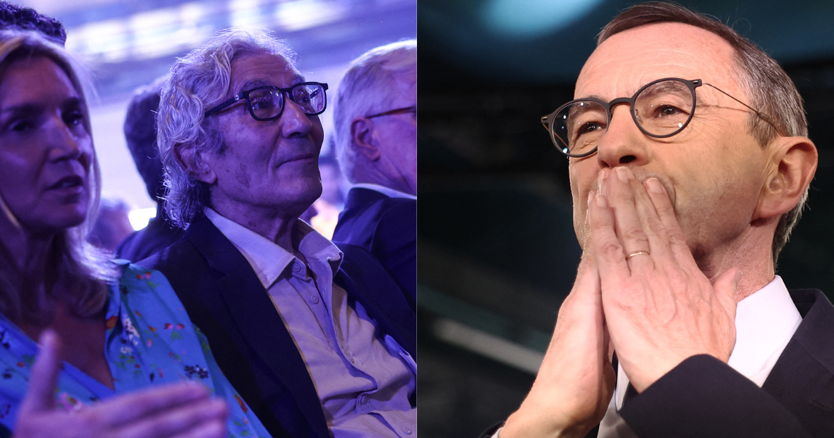 Boualem Sansal et Bruno Retailleau