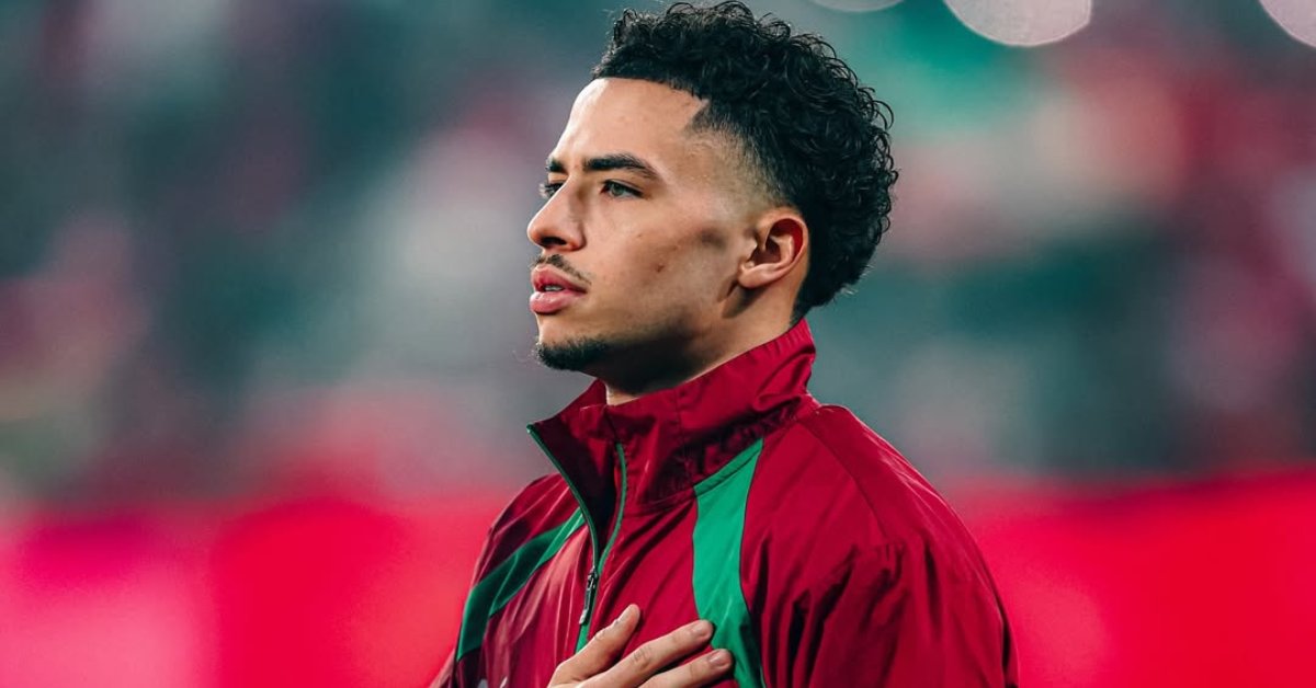 Chemsdine Talbi sous les couleurs du Maroc lors de la CAN 2025.