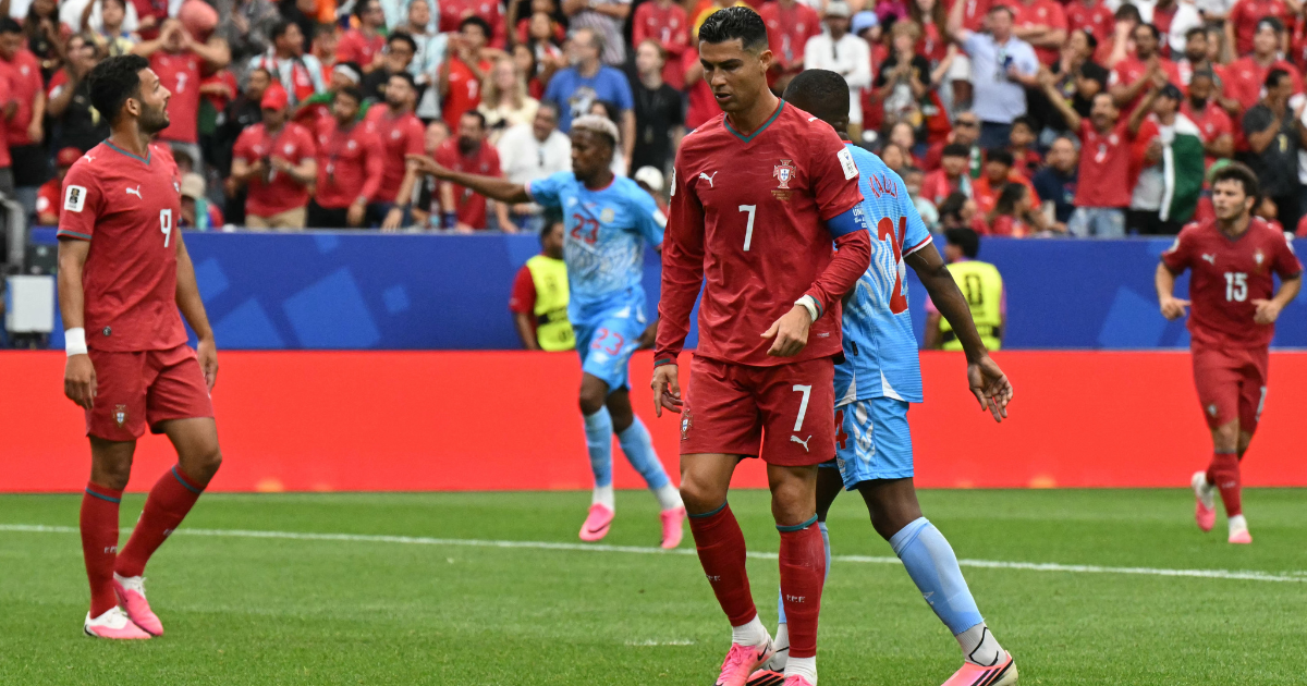 Cristiano Ronaldo lors de Portugal-RD Congo au Mondial 2026