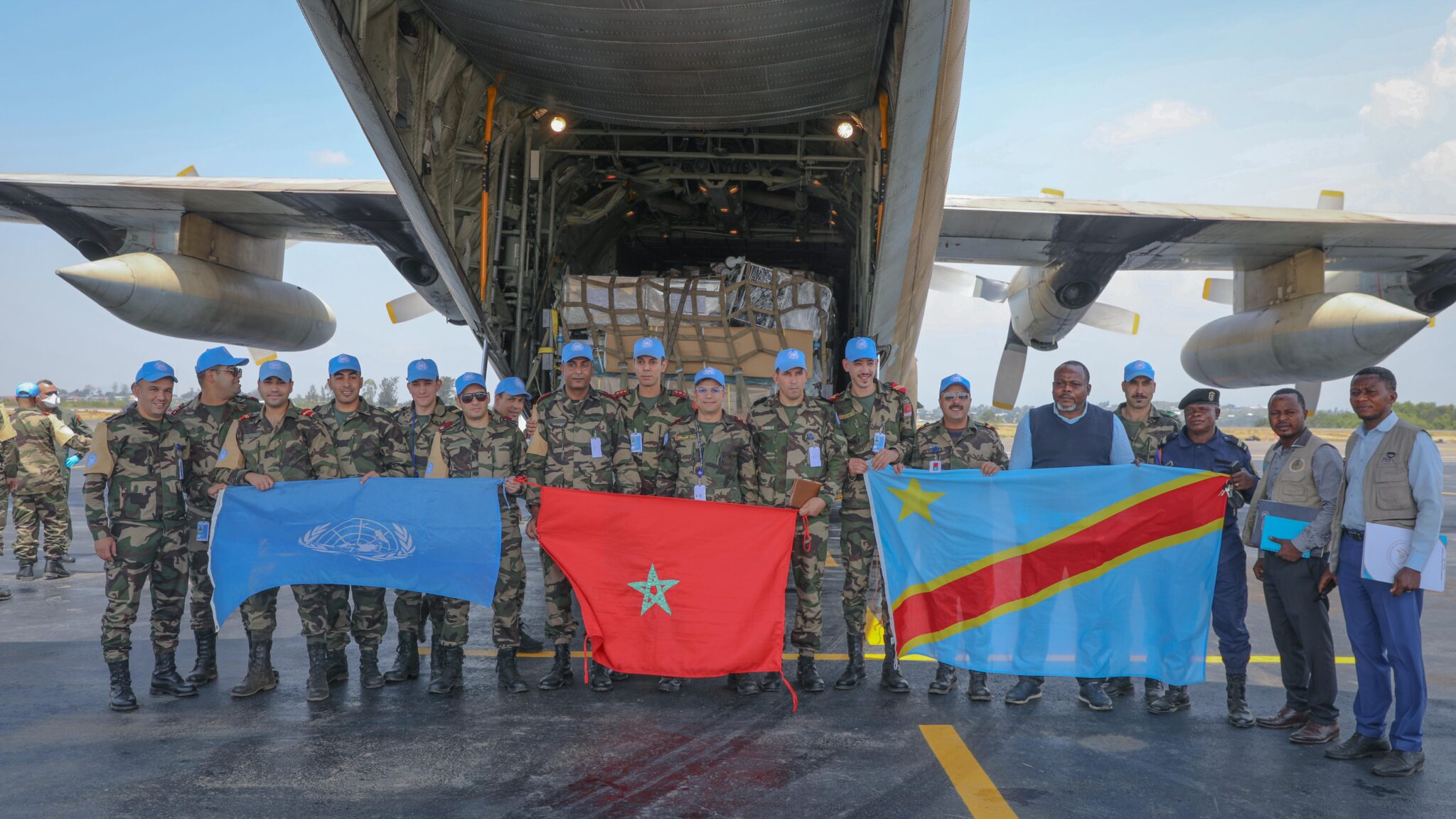 Don de matériel médical du Maroc à la MONUSCO pour lutter contre Ebola