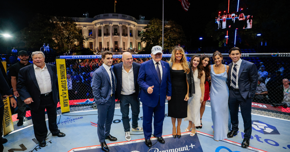 Donald Trump MMA à la maison blanche
