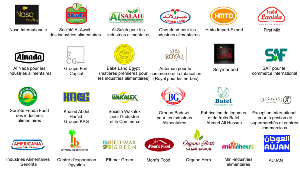 Entreprises égyptiennes du secteur alimentaire
