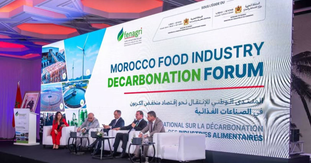 Forum national sur la décarbonation des industries alimentaires à Rabat