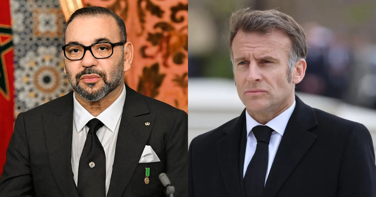 Mohammed VI et Emmanuel Macron