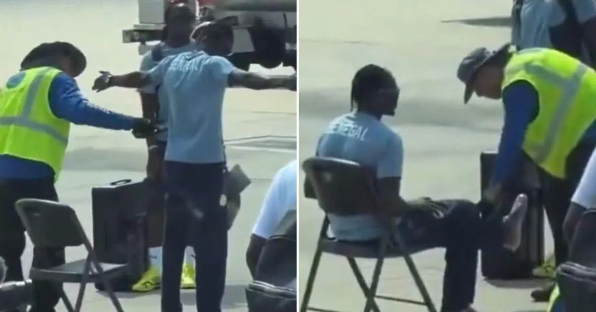 Sénégal contrôlé sur un tarmac aux USA