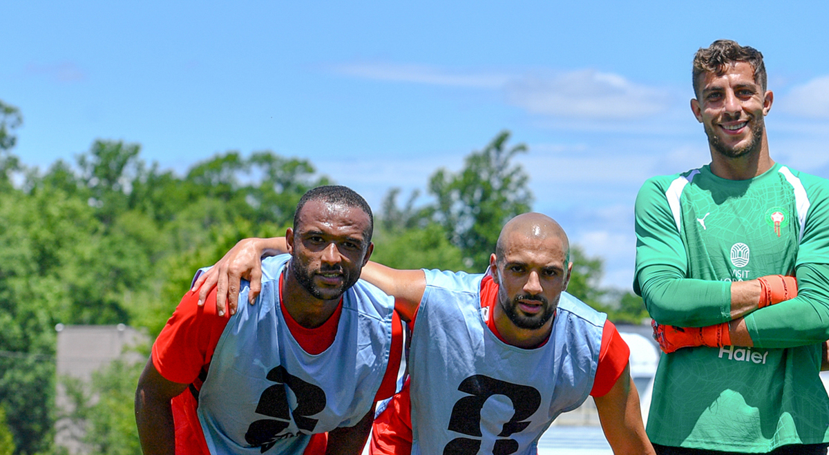 Lions de l'Atlas, Haiti, entrainement,