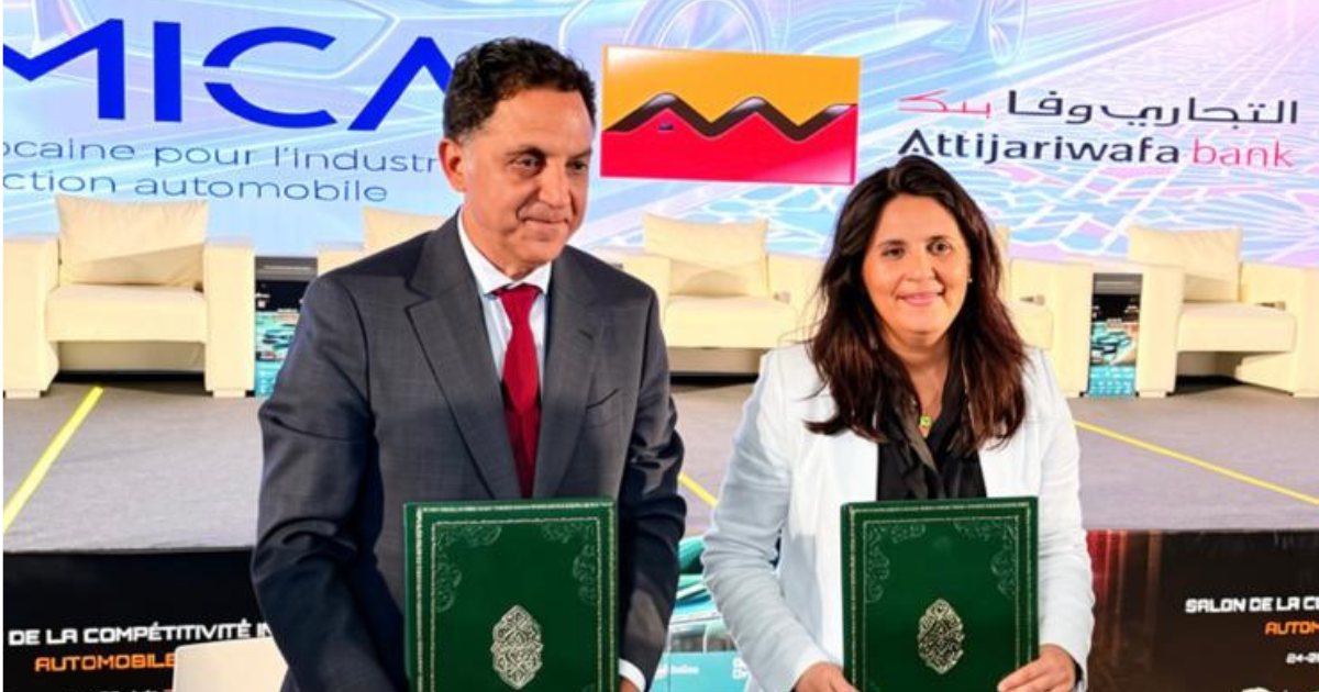 partenariat stratégique entre Attijariwafa bank et AMICA pour l'industrie automobile