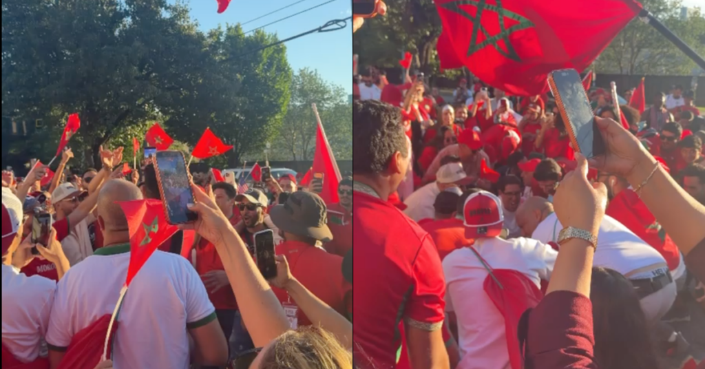 VIDEO. Mondial 2026: les supporters marocains mettent le feu à Atlanta avant Maroc-Haïti