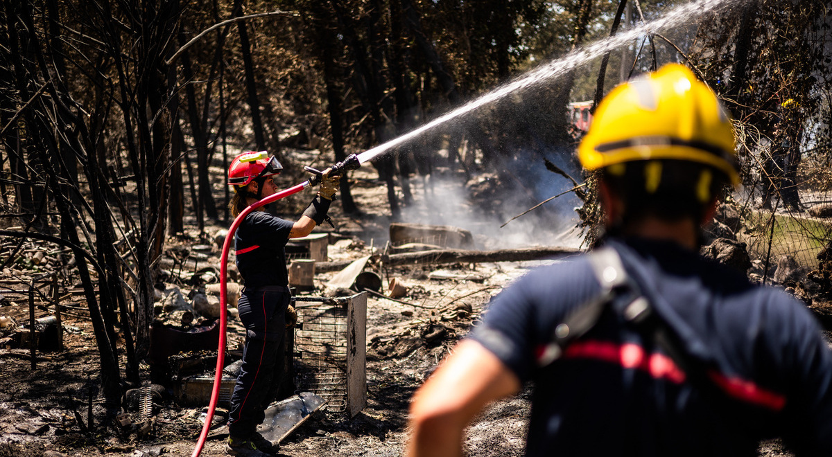 Incendies, Espagne, FRance