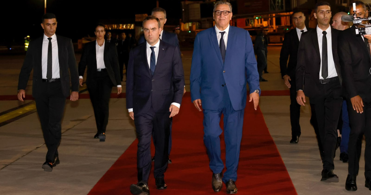 Akhannouch et Lecornu-Maroc-france