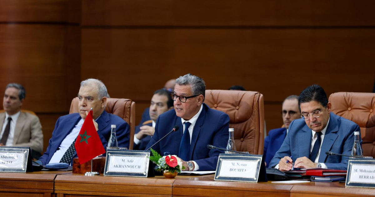 Aziz Akhannouch à la 15e RHN Maroc-France