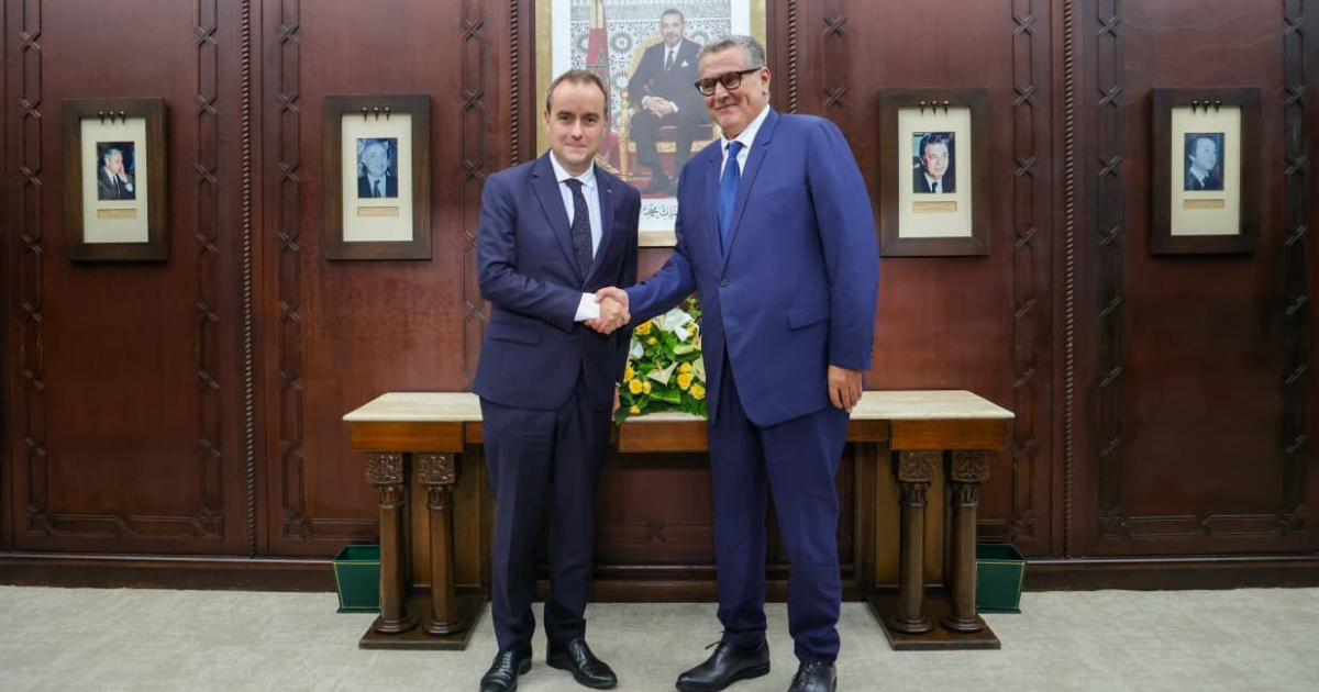 Aziz Akhannouch et Sébastien Lecornu_15e RHN Maroc-France