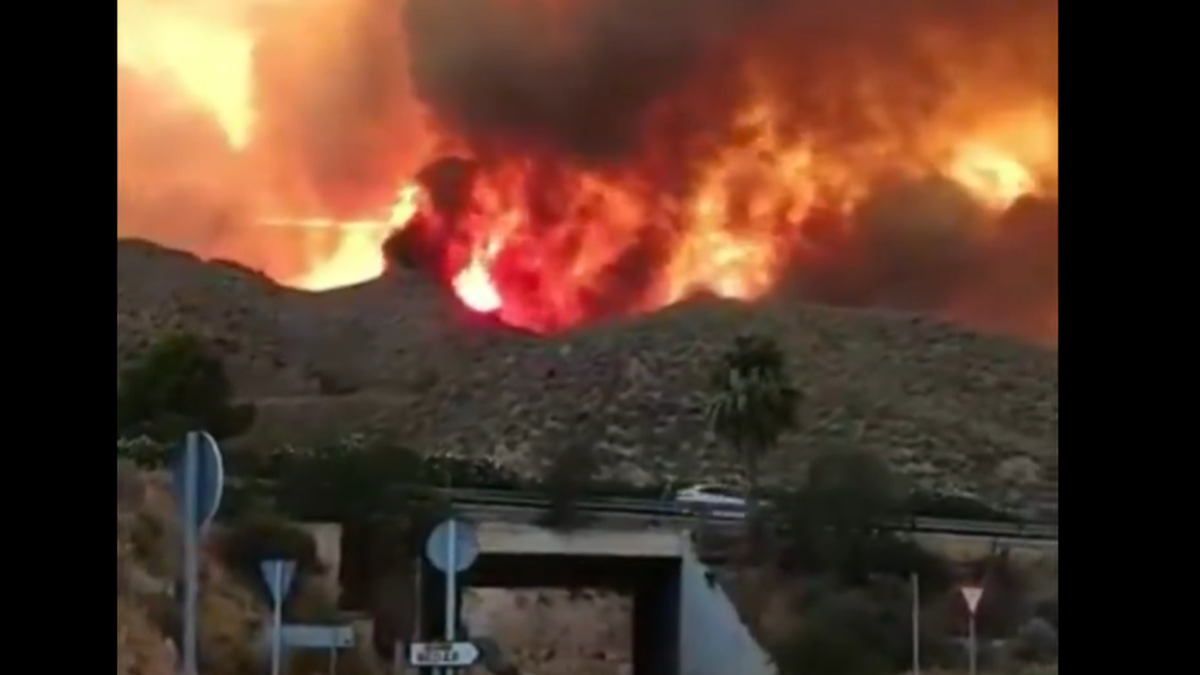 Espagne Incendie