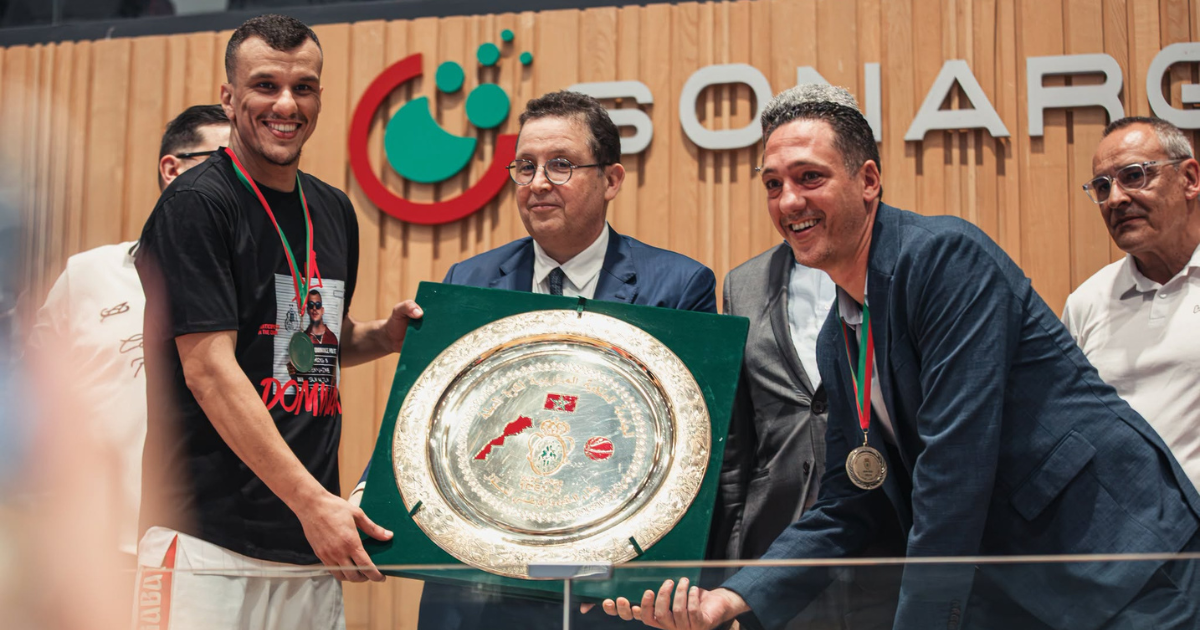 FUS Rabat champion division excellence de basket