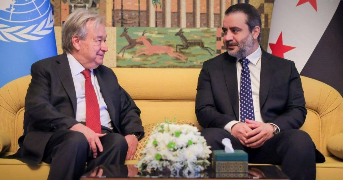 Guterres en Syrie