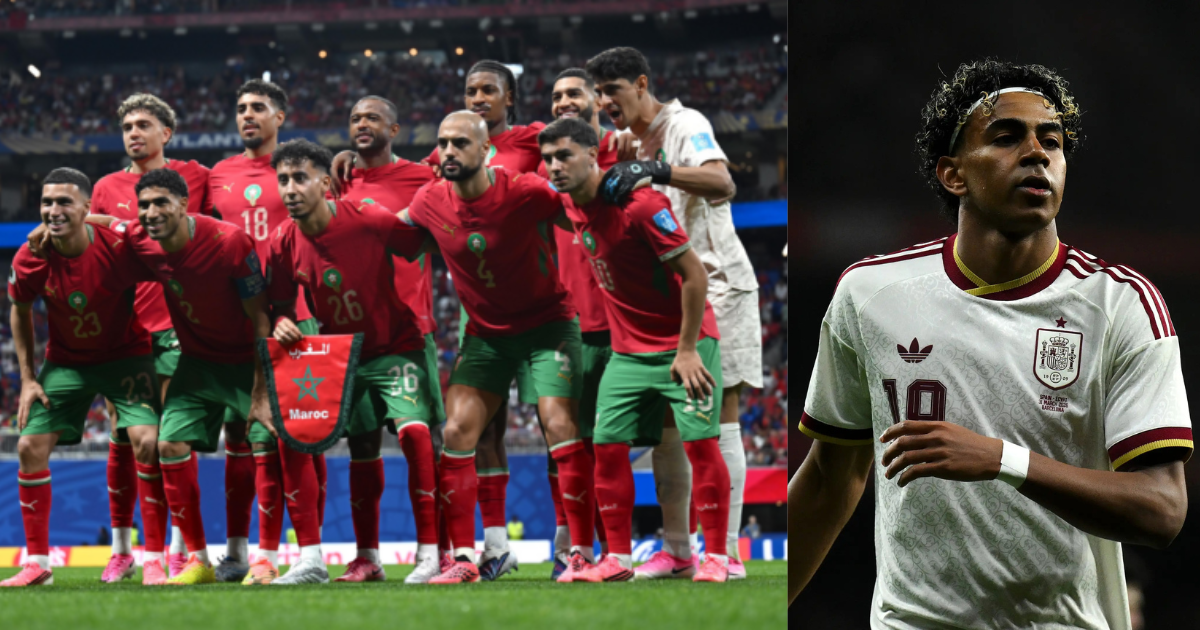 Lamine Yamal et l'équipe nationale du Maroc