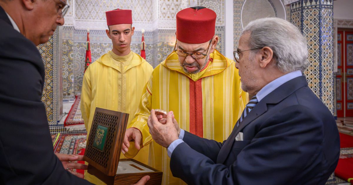 Le Roi reçoit le gouverneur de BAM