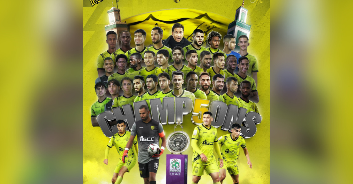 MAS de Fès champion de la Botola Pro D1