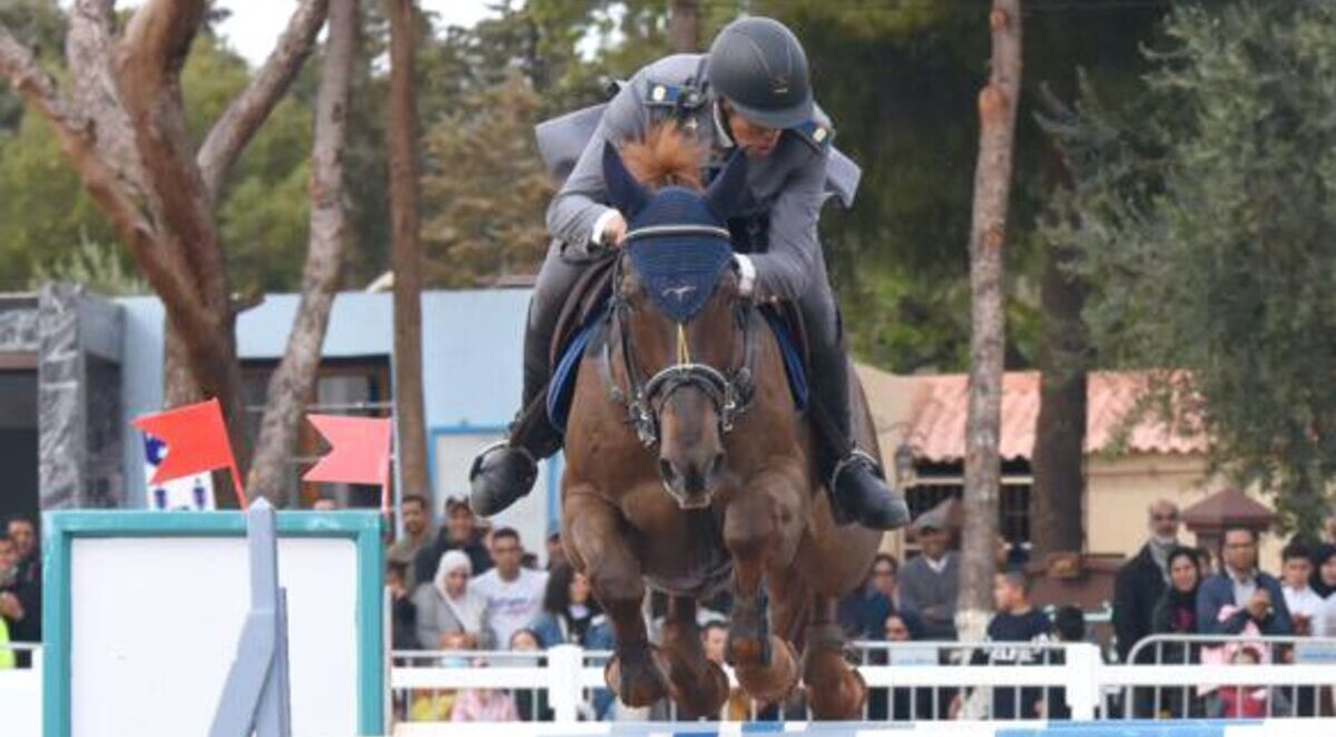Outenrhrine , saut d'obstacles,