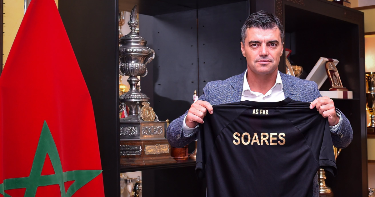 Pedro Soares Gonçalves nouveau coach de l'AS FAR