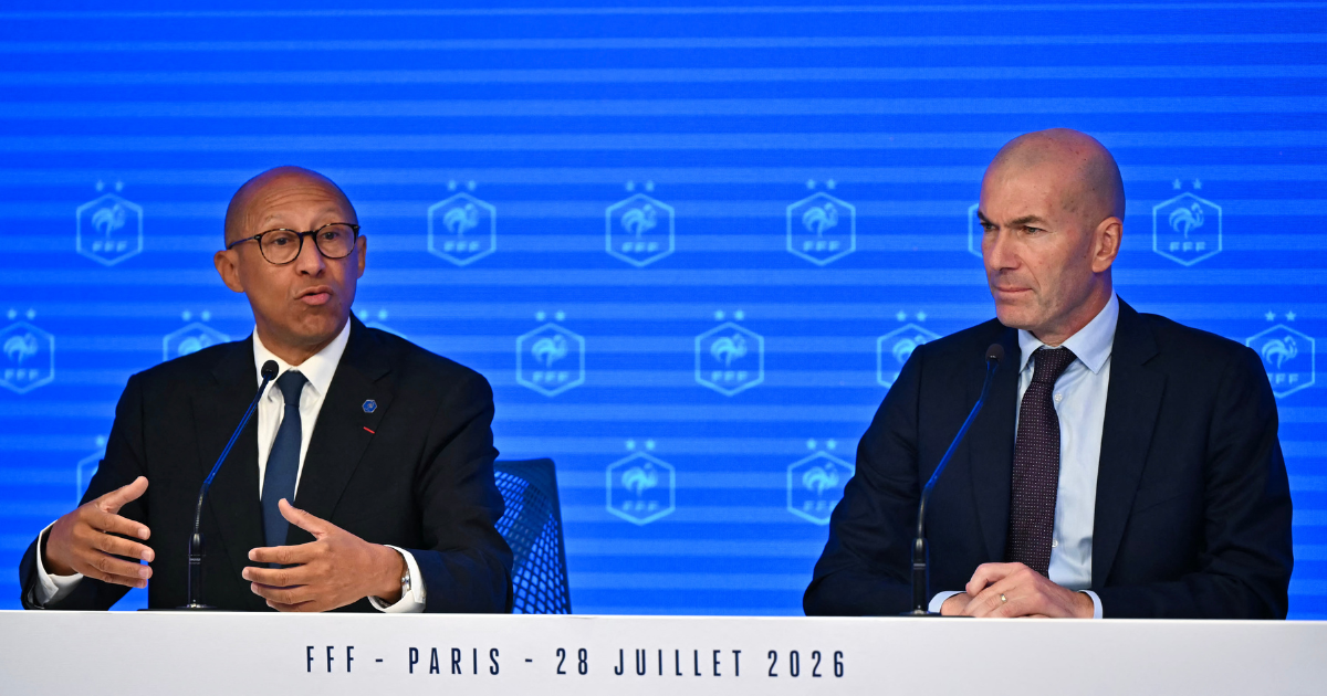 Zidane nouveau coach de la France