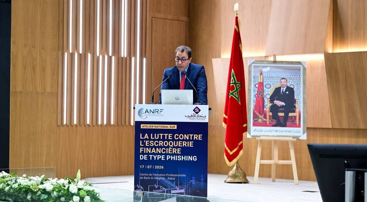 Bank Al-Maghrib, BAM, Autorité Nationale de Renseignement Financier, ANRF , phishing,sécurité financière