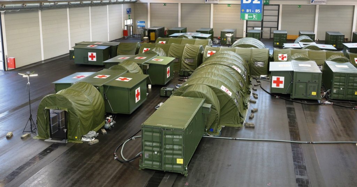 hôpitaux de campagne mobile de Rheinmetall